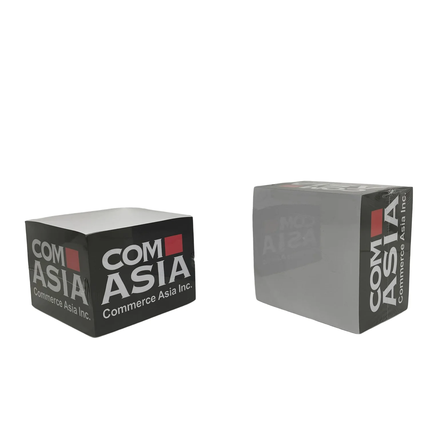 Custom sides printed company logo memo pad sticky paper note block