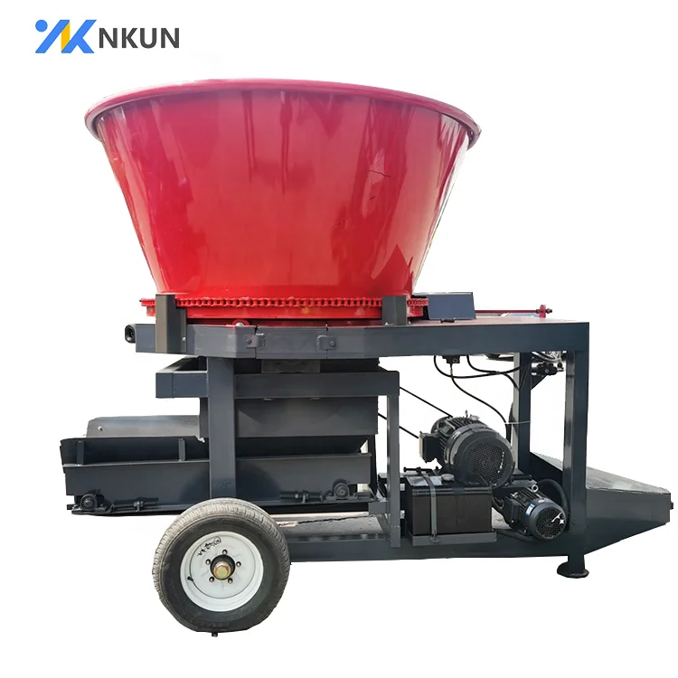 Large capacity rotary tub grinder machine corn hay baler straw crusher machine
