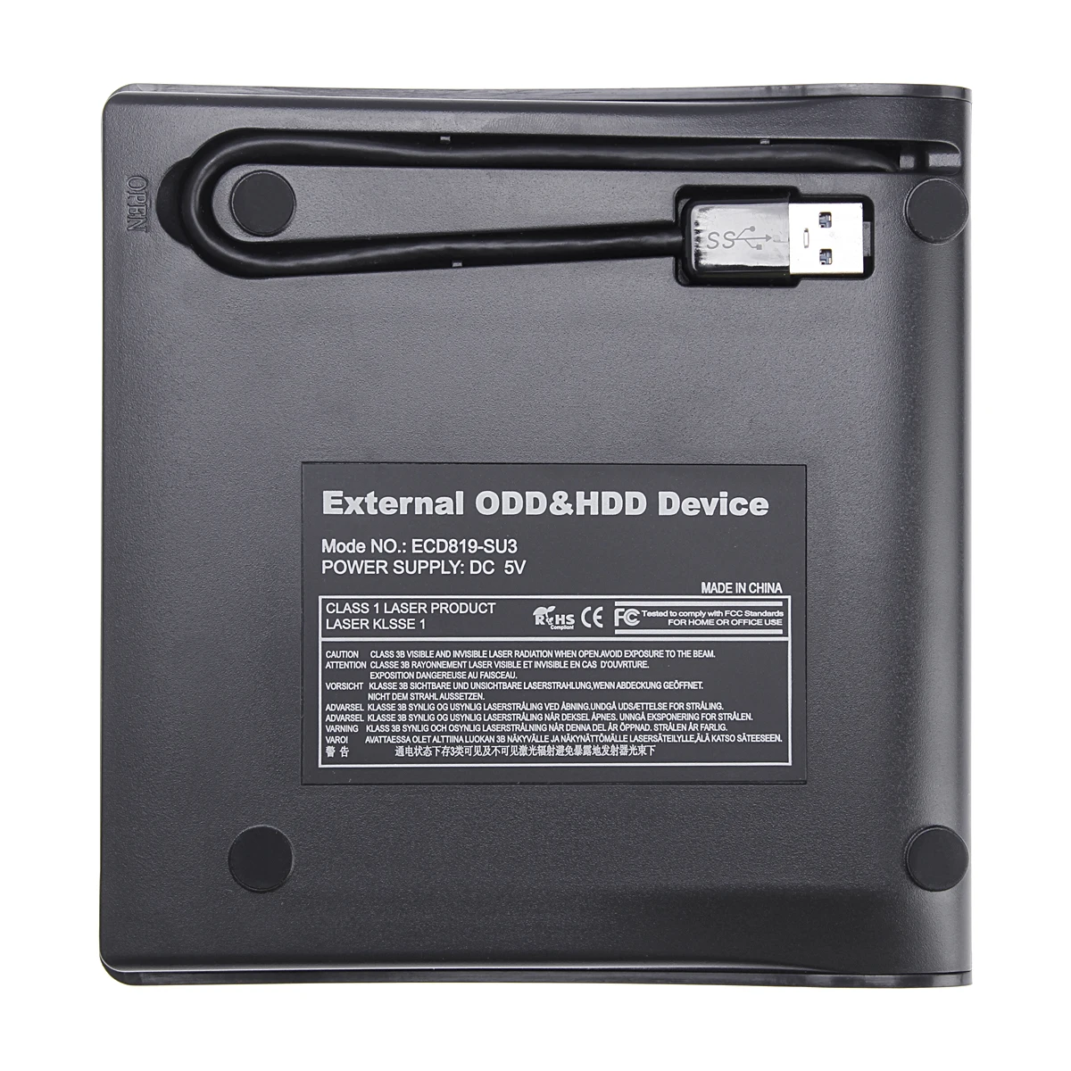 Внешний привод CD USB 3 0 портативный CD/Dvd +/-Rw тонкий DVD Rom записывающее устройство горелка для ноутбука настольного ПК