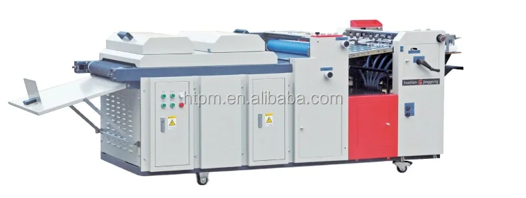 CF620  A2 size  automatic sheet paper  spot UV  and full uv coating machine