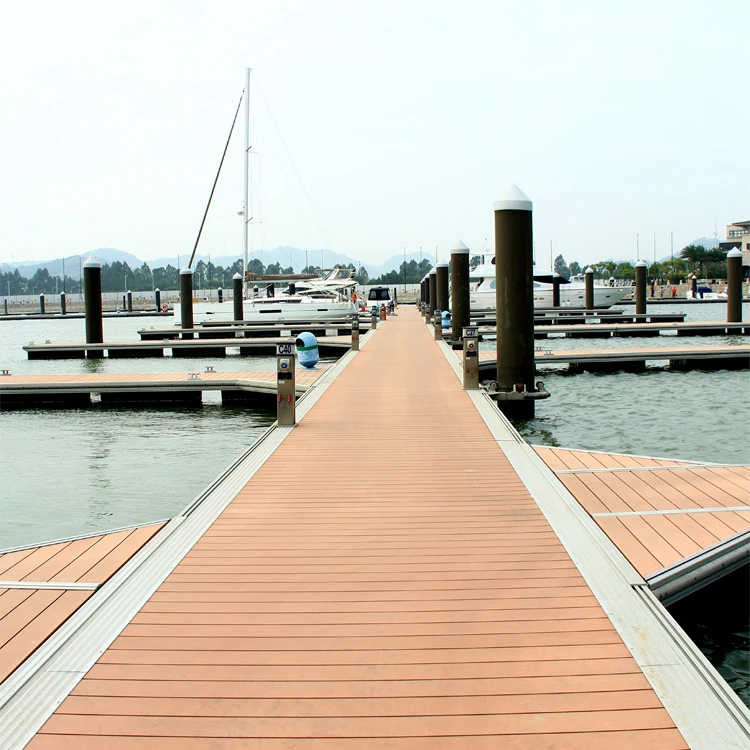 Floating Dock Jetty Wharf Engineering Pontoon Floating Jetty Pier Aluminum Pontoon Floats Floating Pontoon Bridge