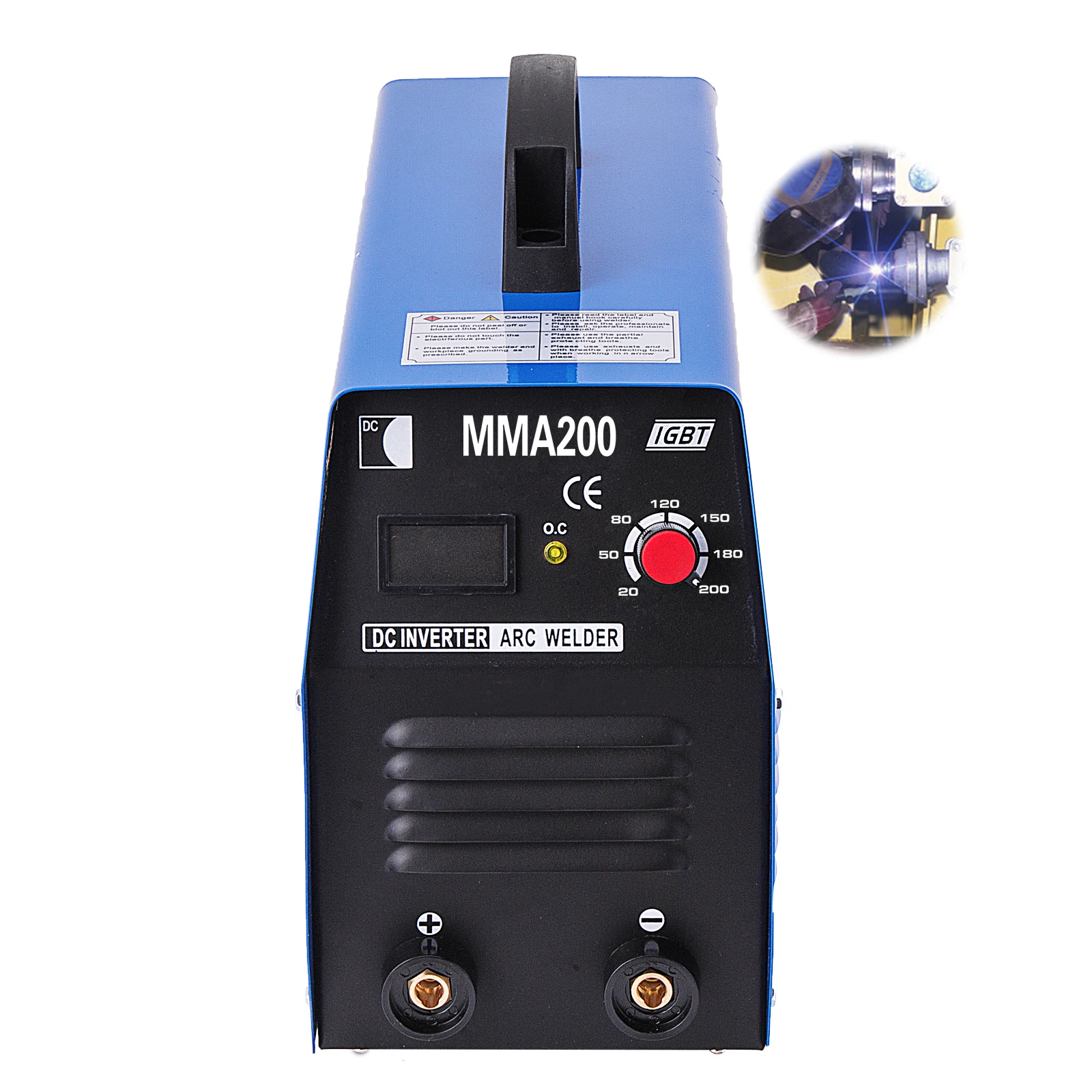 AC MMA200,200 А бтиз инвертор MMA/дуговой сварочный аппарат, подходит для технического обслуживания автомобиля
