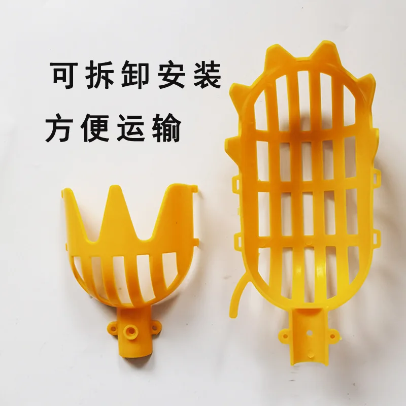 Portable Height Adjustable Garden Tool Loose Telescopic Fruit Pole Picker With Big Basket