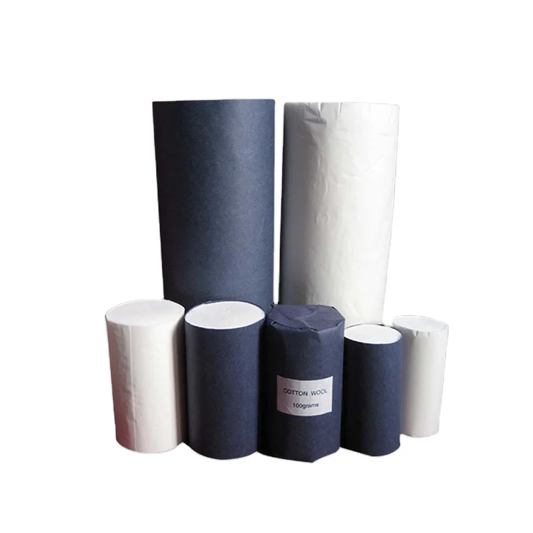 Surgical medical Absorbent hydrophilic 50g,150g,250g,500g 100% Cotton wool roll medical cotton roll