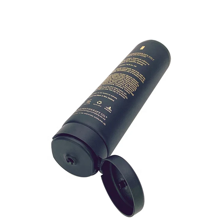 five layer flip cap man facial cleanser cosmetic packaging 100ml cosmetic tube cosmetic soft tube hair conditioner tube