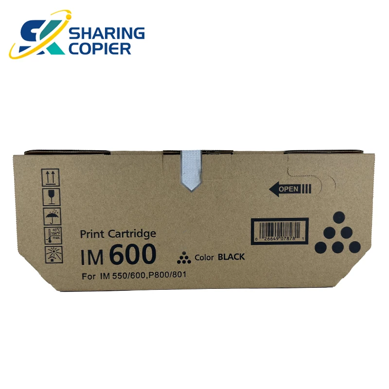 Картриджи с тонером Sharingcopier RICOH 418477 черным принтом IM600 для Ricoh IM 600F 600SRF P801 P800