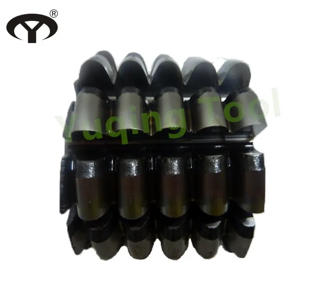 HSS M2 RS25~RS200 roller chain sprocket hobs with TIN coating