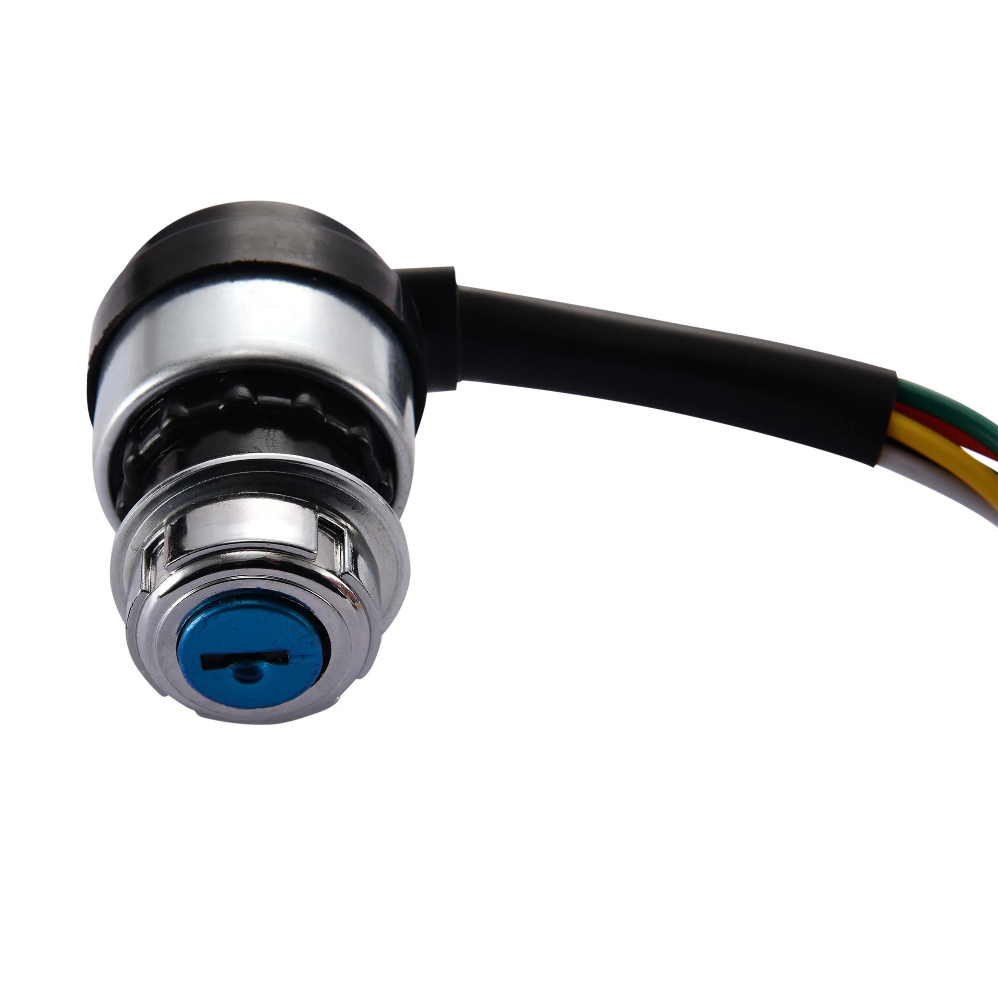 GOOFIT 5 Wire Male Plug Ignition Key Switch Motorcycle Engine Start Replacement for 50cc 70cc 90-200cc 250cc Dune Buggy Go Kart