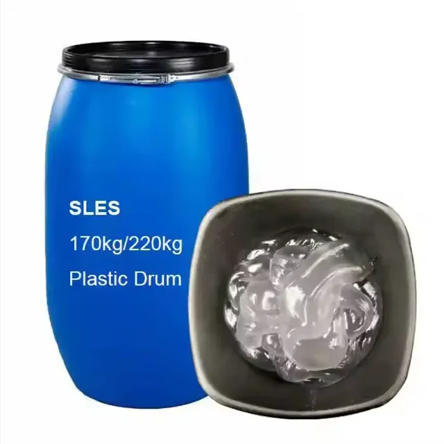 Detergent Surfactant Texapon N70 AES Liquid SLS SLES 70% Sodium Lauryl Ether Sulfate 70%/28%/60% Price CAS 68585-34-2