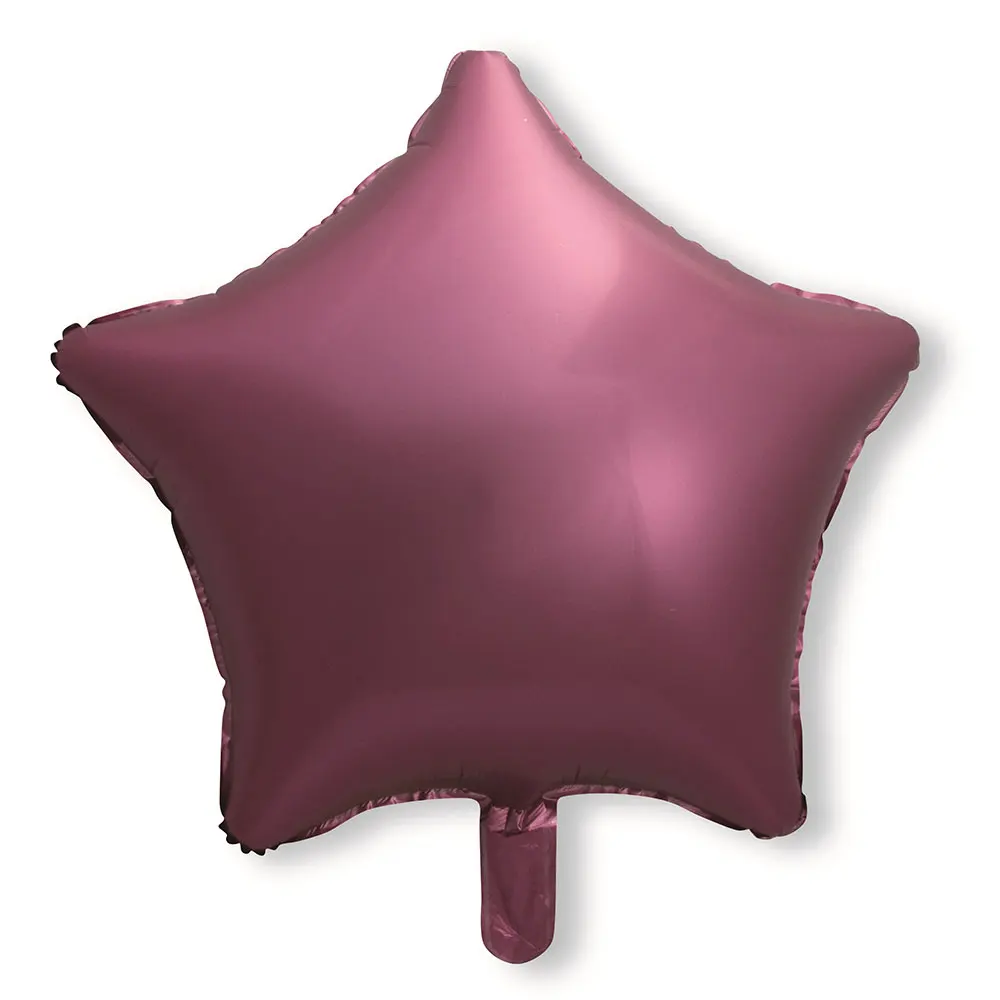 Fast Delivery Custom Advertising Star-shaped Laser Factory Iridescent Matte 5/10/18/19/24/32/36 Inch Party Foil Balloons Mylar