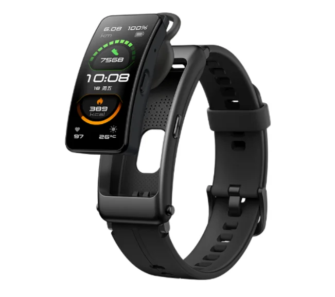 Оригинальные Huawei Smartband B6 съемные наушники Спортивный Браслет
