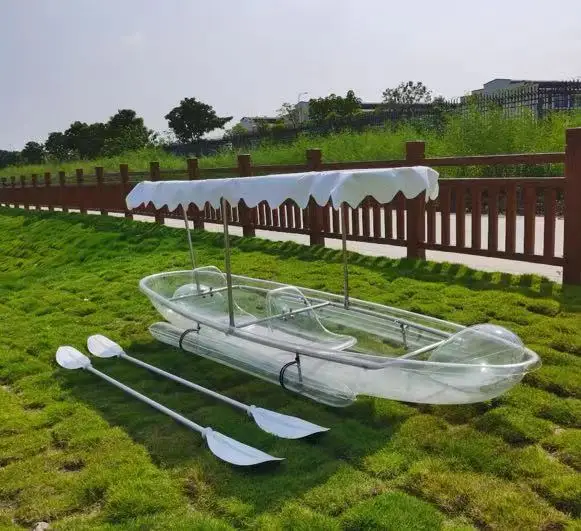 Multi color New design PC Side air bag balancing device  Equipped sunshade Awning transparent boat