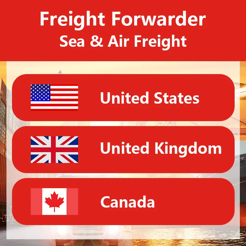 professional shipping from china shenzhen ningbo to usa europe canada air sea cargo freight forwarder agent shipping rate