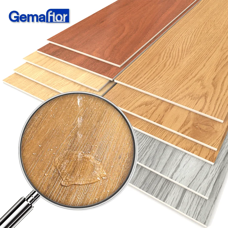 Vinyl tile wooden lvt flooring pvc wood plank sticker linoleum laminated dance floor mat plastic interlocking floor tiles