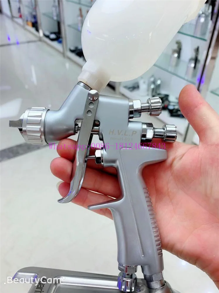 1.2mm spray gun paint spray gunmini spray gun Gravity Feed Paint pot volume 250ml mini paint Auarita MINI H-921