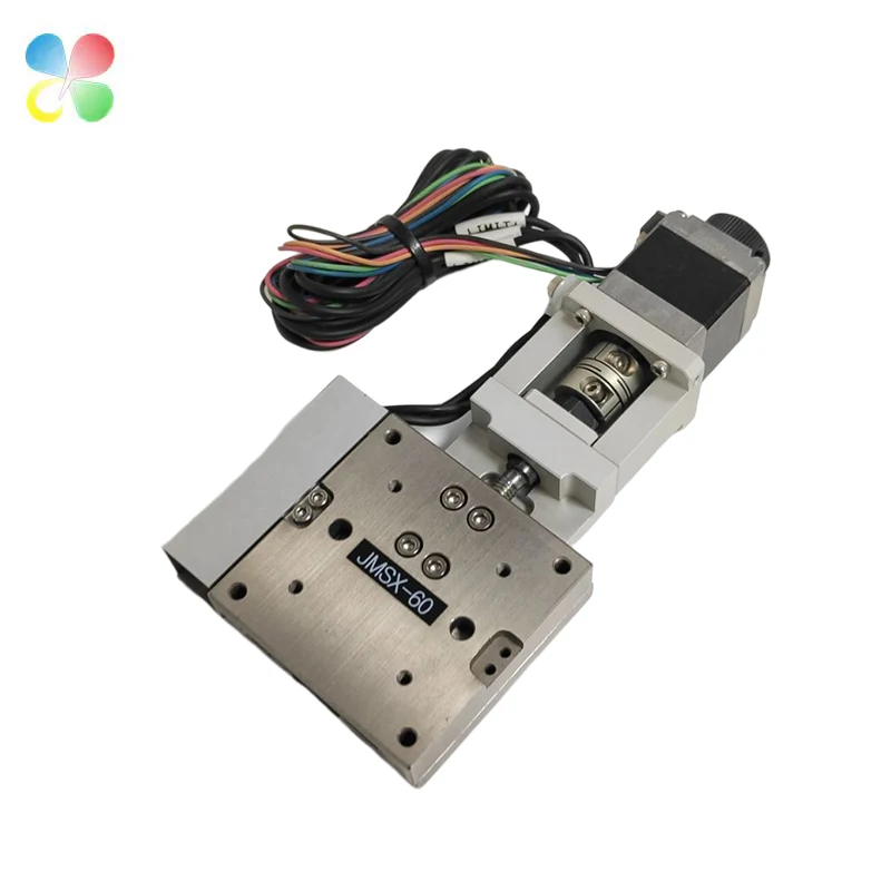 C&K High Quality Steel 40x40mm X Stage Electric Linear Stage Table Trimming Platform Aluminum CNC  Motorized Stage