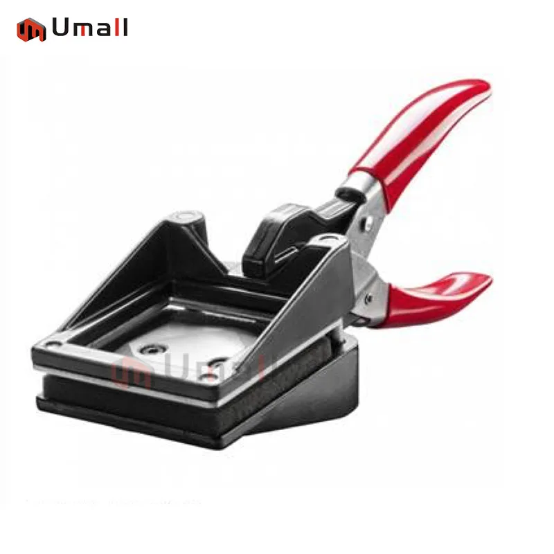 Factory Supply 35x45mm  50x50mm 2x2 inch E-003 Manual Guillotine Photo Die Paper Cutter