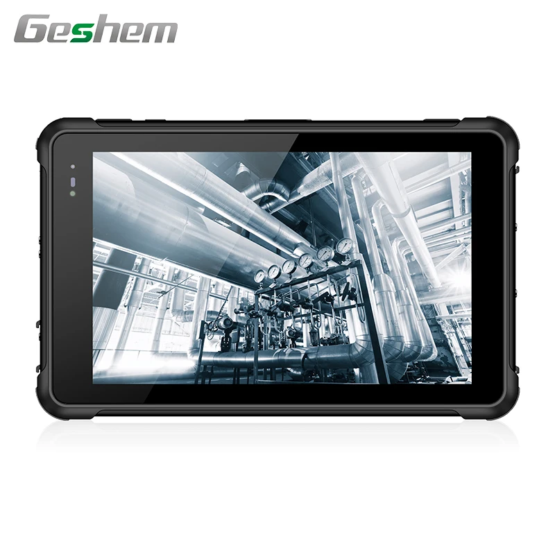 8 inch 4g ram 64g rom industrial tablet pc with gps option nfc car mount holder rfid reader