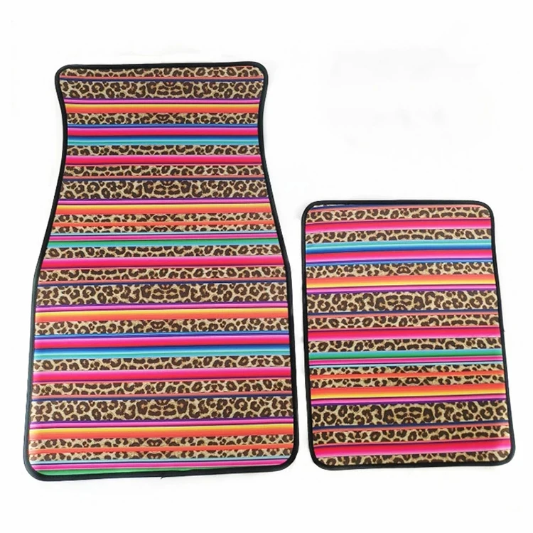 Manufacturer Custom  Non-slip neoprene decorative car mats cover floor mats for car