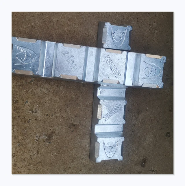 Factory Supply Zamak 3 Zamak 5 Silver Zinc Alloy Ingot Metal for Die-Casting with Wholesale Price