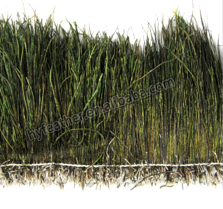 Окрашенный натуральный нанизанный Павлин павлиньи перья материал для вязания мух рыболовный костюм аксессуар волос «DIY Natural»