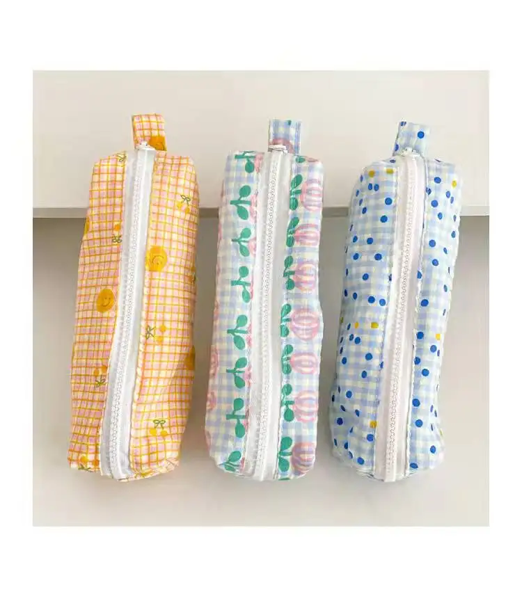 Wholesale Pencil Pen Case Pouch  Bag Pencil Holder Student Stationery Bag Office Storage Organizer Pouch