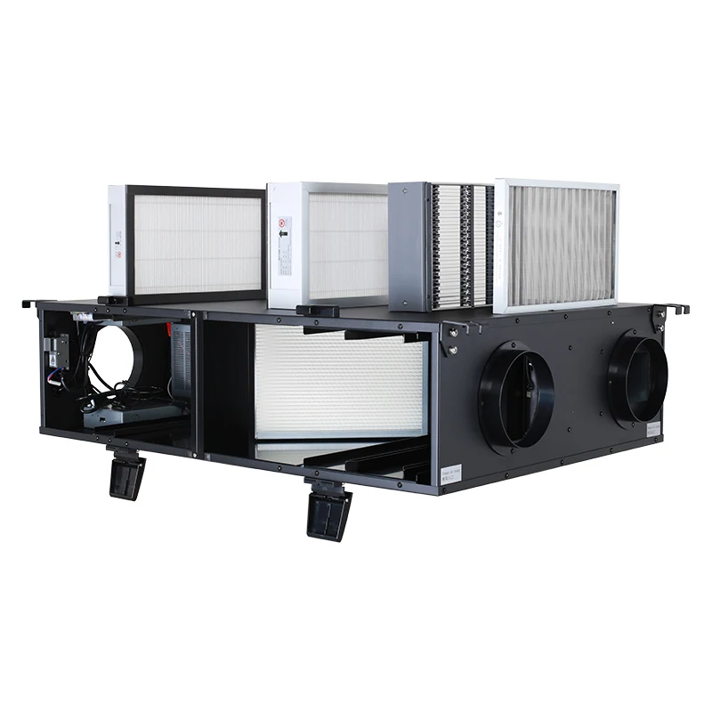 400m3/h China manufacturer Home central wifi air exchangers fresh air heat recovery ventilation