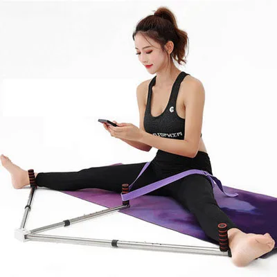 Stainless Steel Extension Device Leg Ligament 3 Bar Leg Stretcher Split Machine for Ballet Yoga Exercise Training Equipment