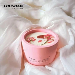 10 Oz Luxurious Elegant Steel Custom Empty Logo Copper Gold Metallic Status Tin Can Holders Lanterns Metal Candle Jars With Lid