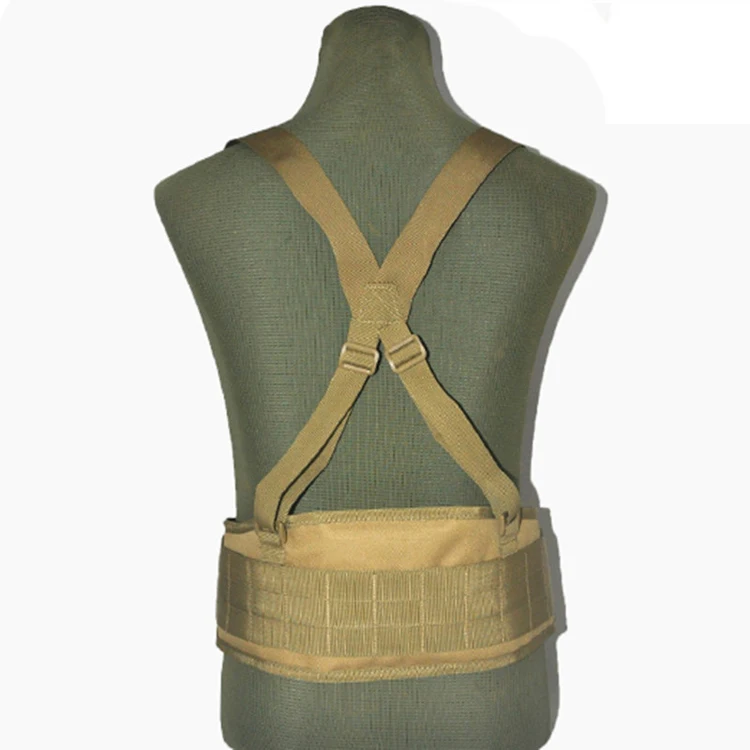 Outdoor training safety waist cover vest nylon outdoor sports portable waist cover