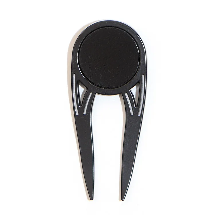 Factory price Magnetic Golf ball markers customized brand zinc alloy logo golf divot tools with beer opener