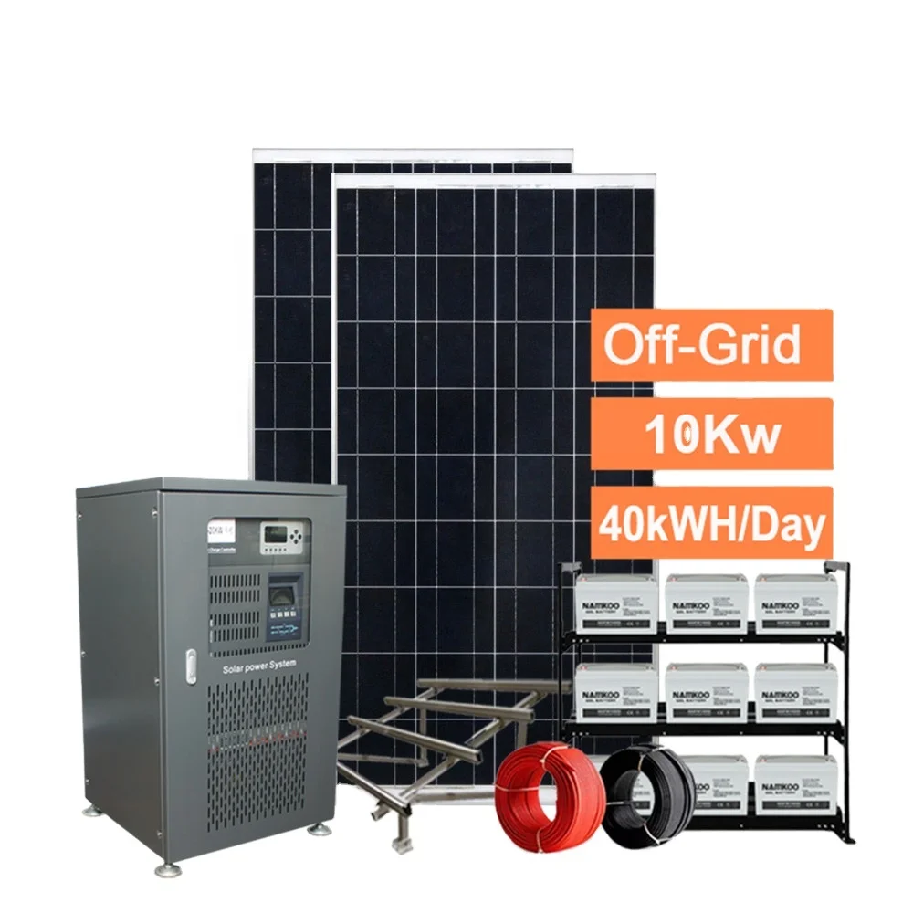 Glass a Solar Power Inverter 12V 24V 48V Inverter Solar Power System Off Grid Solar Inverter 10kw 8kw 5kw Single Blue LCD 230VAC