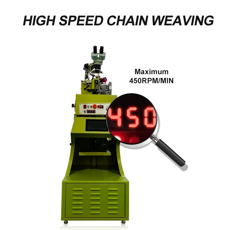 Cross chain making machine