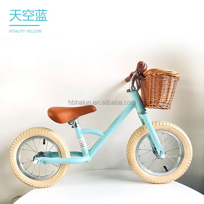 China low price factory wholesale children pedal less balance bike bicycle