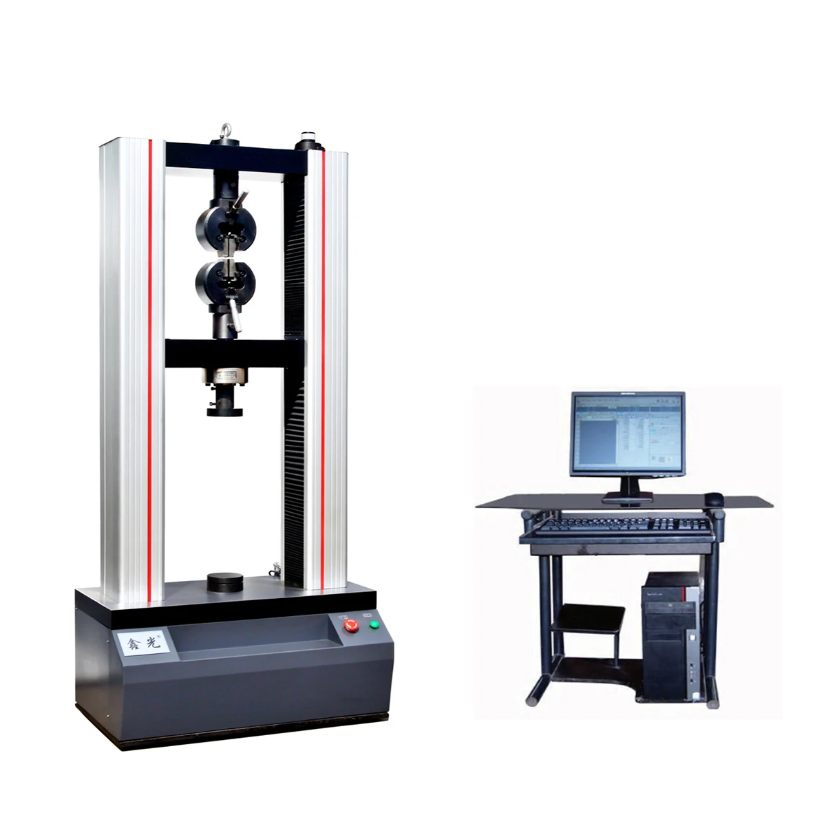100kn electronic universal testing machine tensile test test machine concrete compression tester