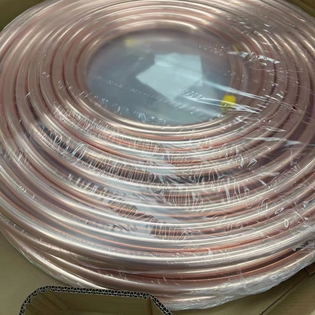 1/2 Inch 12.7mm Copper Pipe Coil for air Conditioner