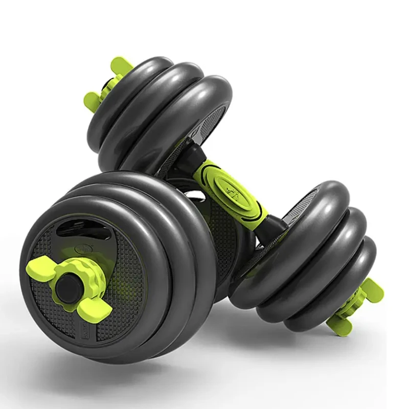 XD Custom Logo Free Weight Adjustable Dumbbell Barbell Set Home Exercise 30KG Cement Dumbbell and Barbell Set
