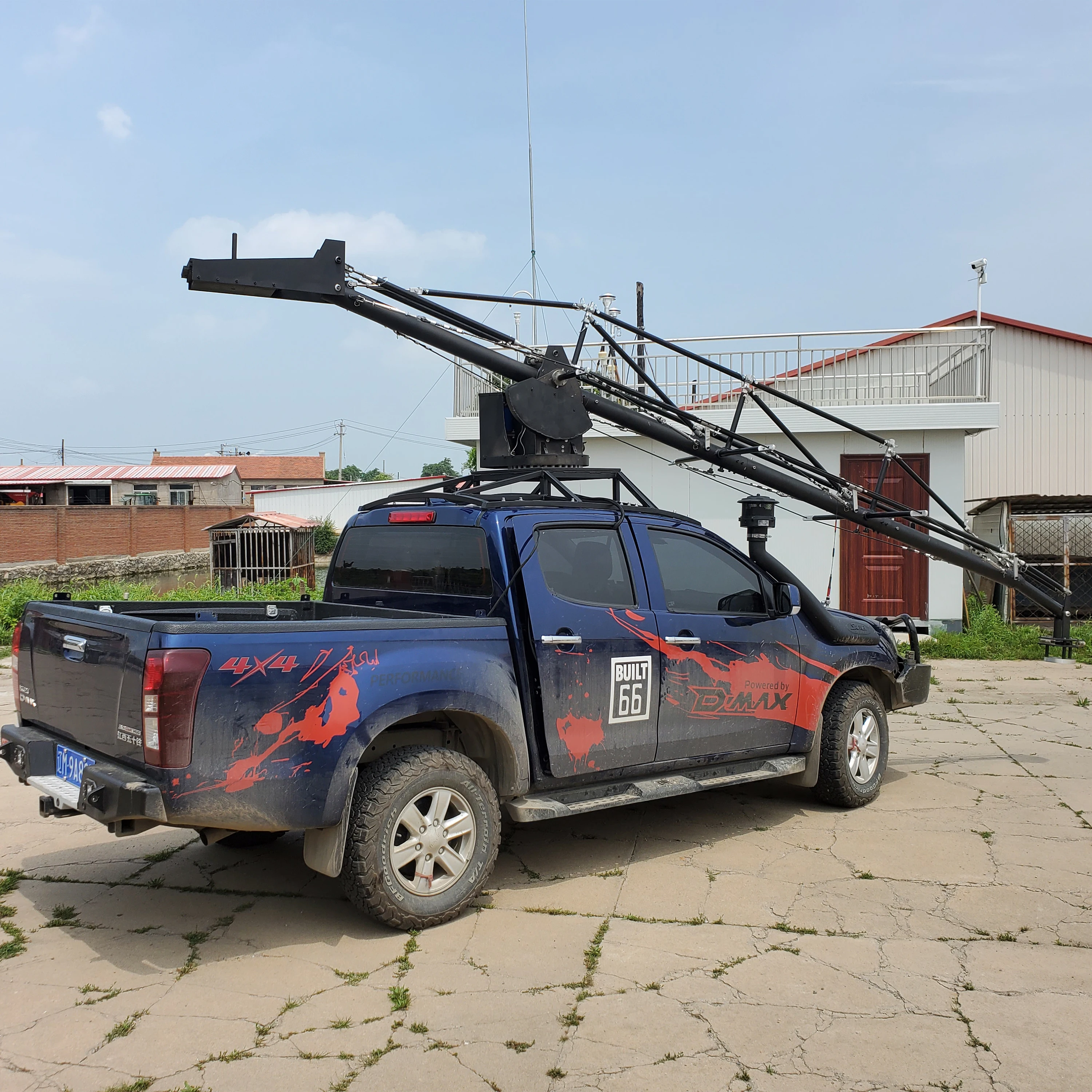 Professional 6 Meters Camera Crane Installed On Cars Vehicle Camera Crane for Sale