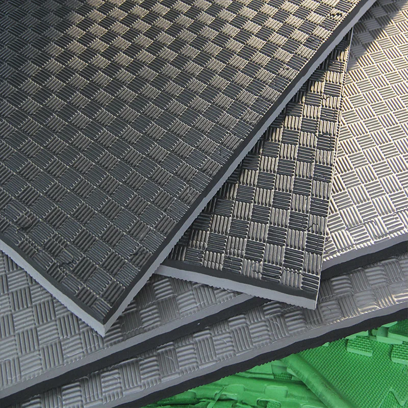 Reversible Interlocking Cushion Martial Arts Floor Mat MMA Foam Gym Mats Exerciser Thick Mat 100cm