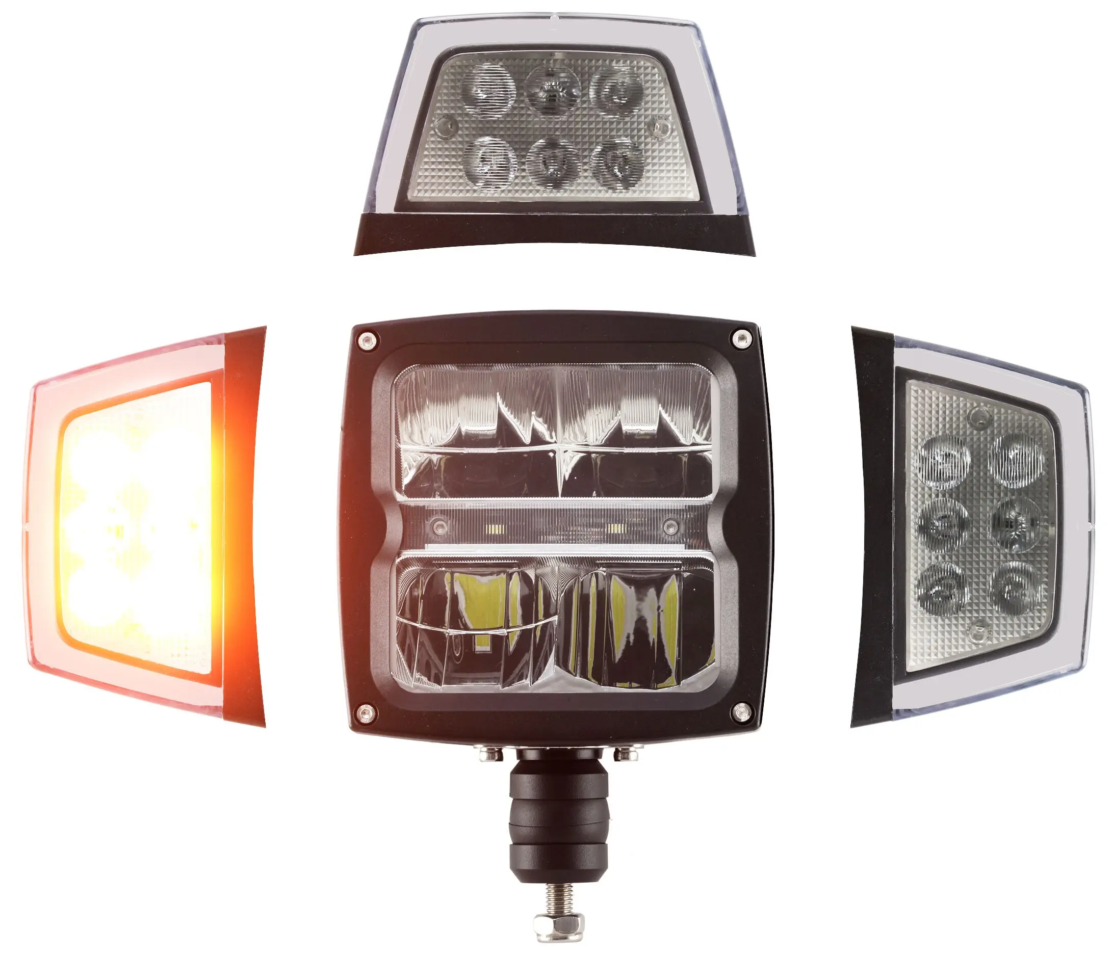 DOT Emark R112 R7 R6 Combination Lamp LED Snowplow headlight truck heavy duty LED headlamp car