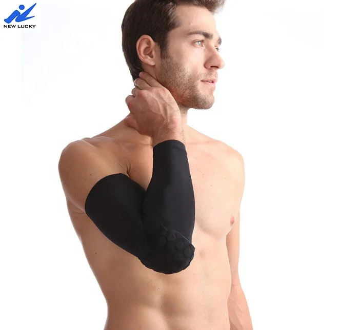 Hot sell BASKETBALL honeycomb elbow pads and brace