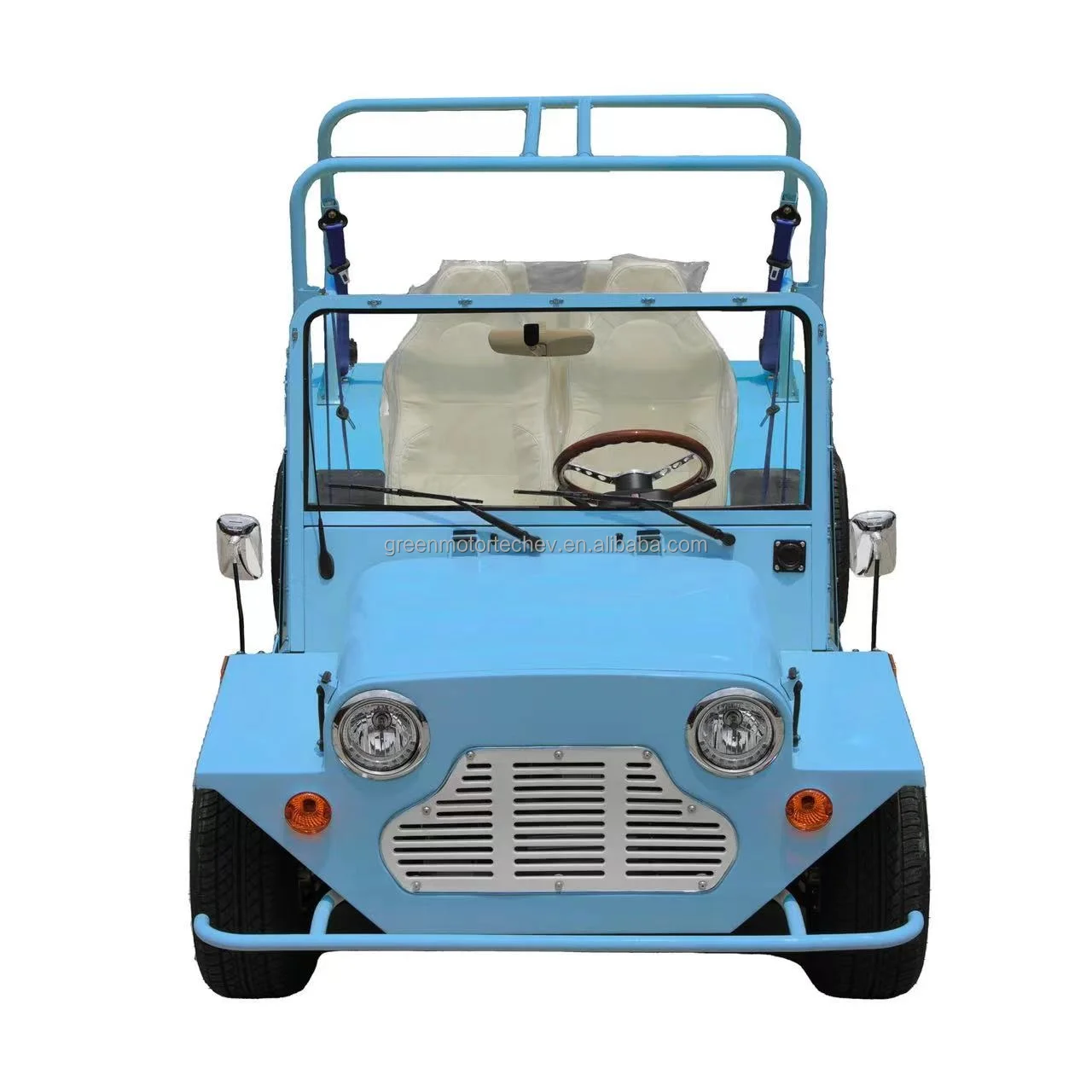 2 seats Classic car Mini Moke electric version  street legal car with EU EEC L7e approval made by origin factory