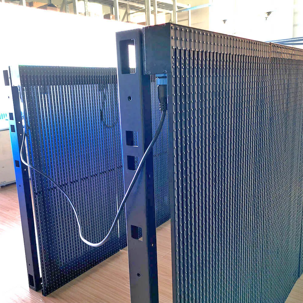 FUSHILONG модульная DVI AVG Ethernet светодиодная видеопанель 15 6 мм пиксельный шаг наружная