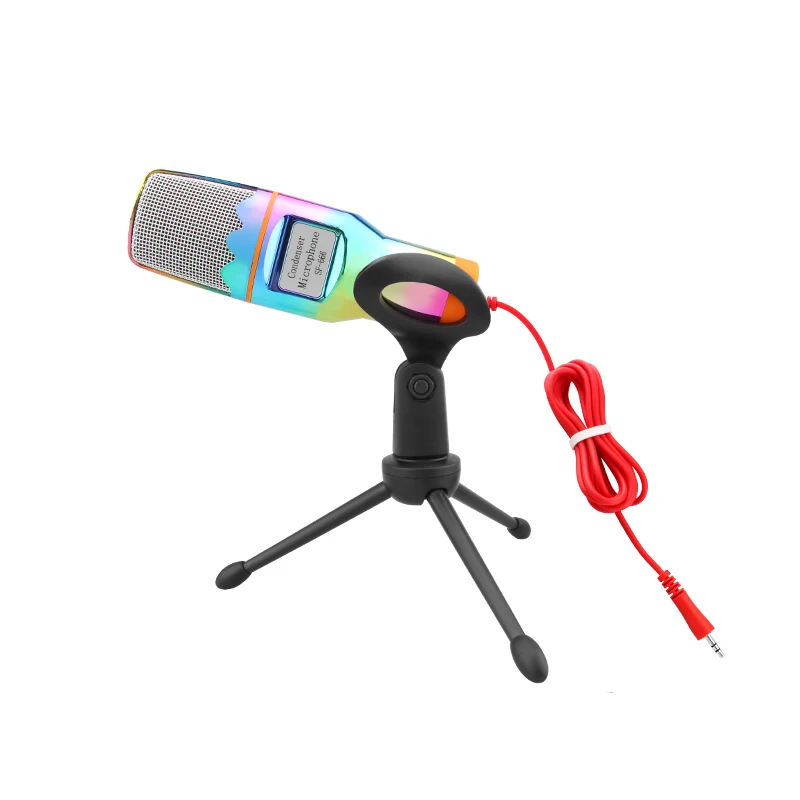 Factory Source Microphone  Professional UHF 4 Colorful Sound Item Style Performance Color Feature Karaoke Origin Type