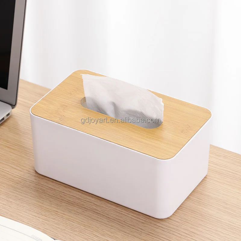 Home Large Anti-moisture Rectangular Tissue Paper napkin Box case Household Office Holder Tissue Box
