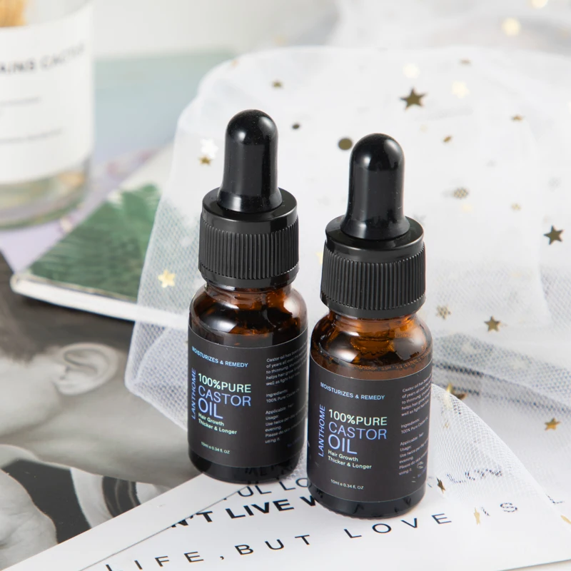 Bulk Sale Wholesale Price Organic Castor Oil For Hair Growth Eyebrow Enhancer Serum Lash Lift