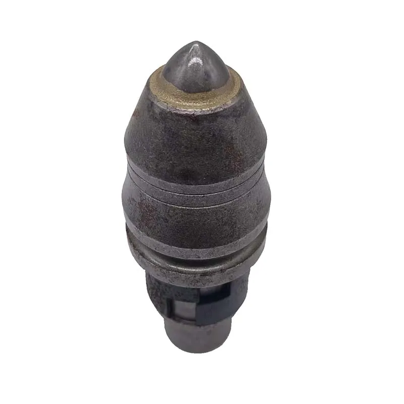 tungsten carbide auger drill teeth trenching rock drill cutter bits conical picks rotary rock cutting bits round shank cutter