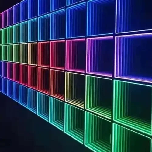 Interactive RGB LED Dance Floor for Parties Dj Lighting Emitter Brick Lights Glass Body Material for Interactive Entertainment