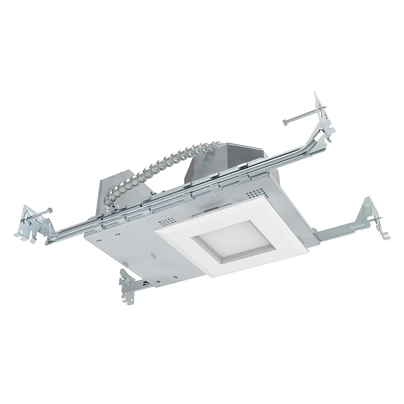 18W New Construction LED Fire Downlight Housing And Downlight Combination For Indoor Lighting