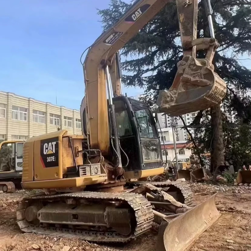 Used CAT7 tons hydraulic excavator Cat engine performance excellent price discount used sales